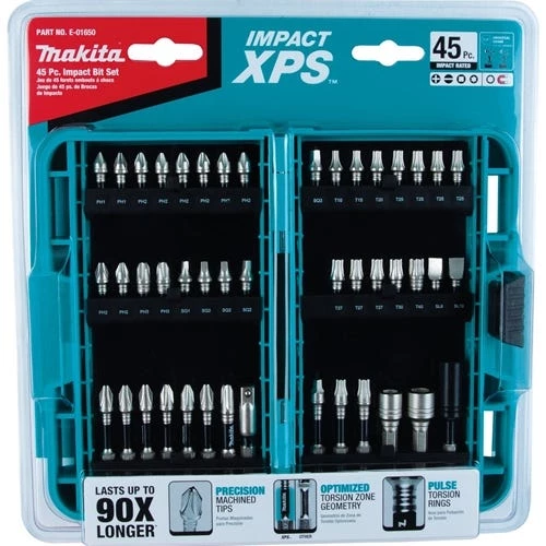 Makita Impact XPS 45 Piece Impact Driver Bit Set E-01650 3 Makita Impact XPS 45 Piece Impact Driver Bit Set E-01650 - Image 2