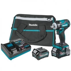 Makita 40V Max XGT 1/2" Square Drive Impact Wrench w/ Detent Anvil (2.5Ah) Kit GWT05D