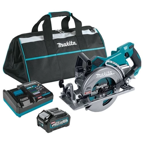 Makita 40V Max XGT 7-1/4" Rear Handle Circular Saw (4.0Ah) Kit GSR01M1 3 Makita 40V Max XGT 7-1/4" Rear Handle Circular Saw (4.0Ah) Kit GSR01M1