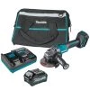 Makita 40V Max XGT 5" Angle Grinder w/ Electric Brake (4.0Ah) Kit GAG01M1