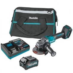Makita 40V Max XGT 5" Angle Grinder w/ Electric Brake (4.0Ah) Kit GAG01M1