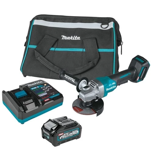 Makita 40V Max XGT 5" Paddle Switch Angle Grinder w/ Electric Brake (4.0Ah) Kit GAG03M1 3 Makita 40V Max XGT 5" Paddle Switch Angle Grinder w/ Electric Brake (4.0Ah) Kit GAG03M1