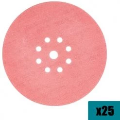 Makita 9" Drywall Hook & Loop 320 Grit Sanding Discs (25 Pack) B-68579"