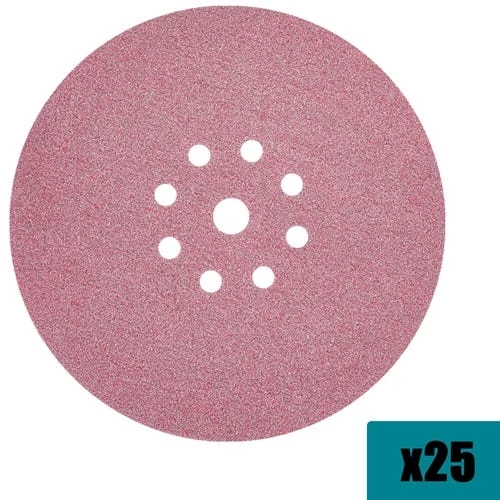 Makita 9" Drywall Hook & Loop 120 Grit Sanding Discs (25 Pack) B-68557" 2 Makita 9" Drywall Hook & Loop 120 Grit Sanding Discs (25 Pack) B-68557"