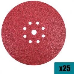 Makita 9" Drywall Hook & Loop 40 Grit Sanding Discs (25 Pack) B-68535"