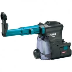 Makita Dust Extractor Attachment w/ HEPA Filter Cleaning Mechanism DX12