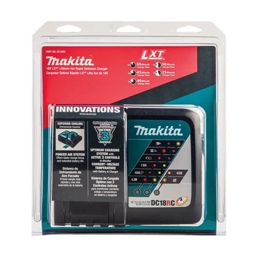 Makita 18V LXT Cordless Battery Charger DC18RC 5 Makita 18V LXT Cordless Battery Charger DC18RC - Image 3