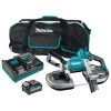 Makita 40V Max XGT Brushless Cordless Deep Cut Portable Band Saw (4.0Ah) Kit GBP01M1