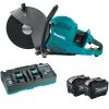 Makita 80V Max (40V Max X2) XGT Brushless 14" Power Cutter Kit w/ AFT (8.0Ah) 2 Battery Kit GEC01PL