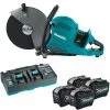 Makita 80V Max (40V Max X2) XGT Brushless 14" Power Cutter Kit w/ AFT (8.0Ah) 4 Battery Kit GEC01PL4
