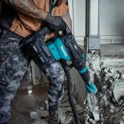 Makita 80V max (40V max X2) XGT® Brushless 28 lb. AVT® Demolition Hammer Kit, accepts SDS-MAX bits, AWS® Capable, case (4.0Ah) GMH02PM -Makita Tools Online Shop makgmh02pm 5