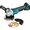 Makita 18V LXT Brushless 5"" Paddle Switch Cut-Off/Angle Grinder w/ Electric Brake (Tool Only) XAG11Z -Makita Tools Online Shop makxag11z 4fb2mzwpfbxb0m47