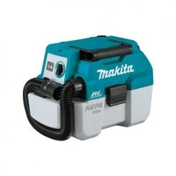 Makita 18V LXT Brushless 2 Gallon HEPA Filter Portable Wet/Dry Dust Extractor/Vacuum (Tool Only) XCV11Z